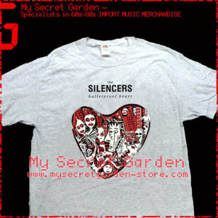 The Silencers - Bulletproof Heart T Shirt